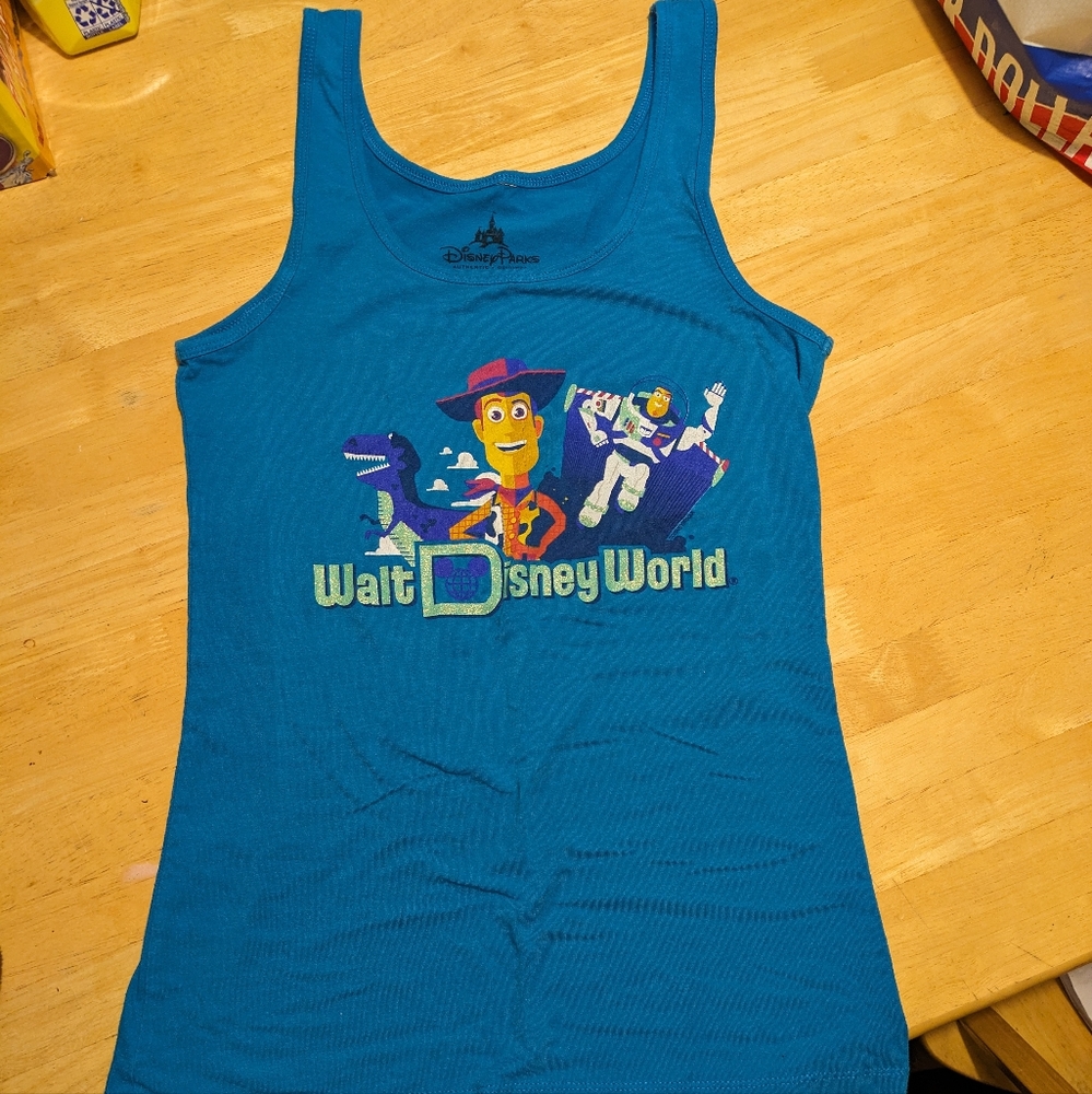Toy Story Walt Disney World Disney Parks Blue Tank Top